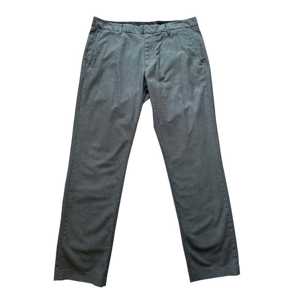 Bonobos Men's Black and White Tuesday Pants 34x32 Slim Fit
